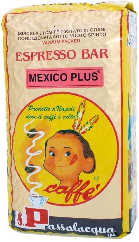 Kafijas pupiņas Passalacqua MEXICO PLUS 1kg